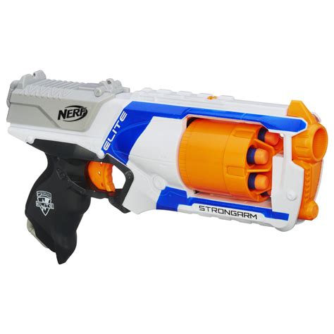 nerf strongarm n-strike elite|rotating barrel nerf gun.